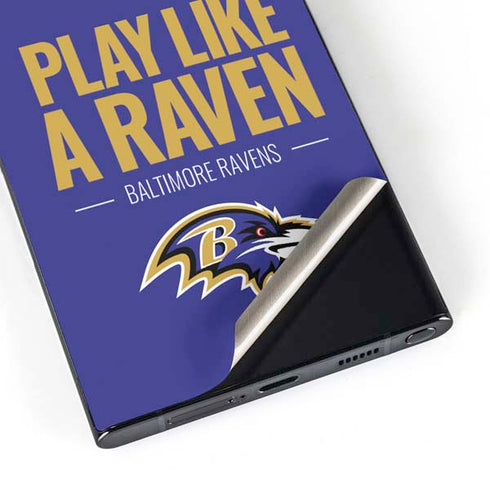 NFL Baltimore Ravens Team Motto Galaxy S25 Ultra Skin